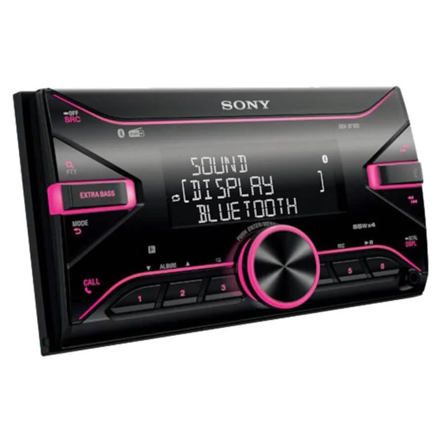 Sony DSX-B710KIT autoradio 2 DIN DAB+ con Bluetooth, Car Play e LCD a 3 righe - TechSoundSystem.com