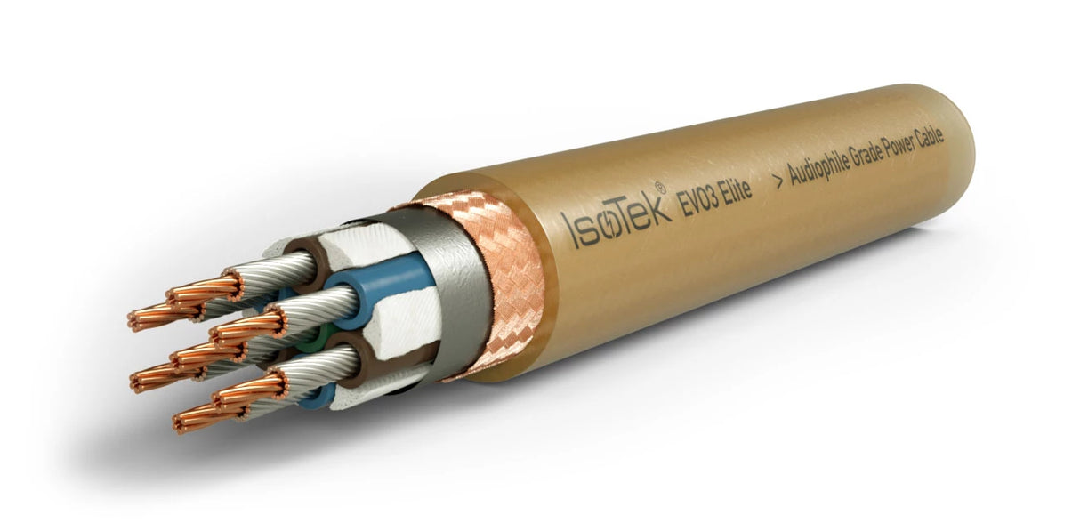 IsoTek EVO3 Elite cavo di alimentazione in rame puro OFC 15mm 16A