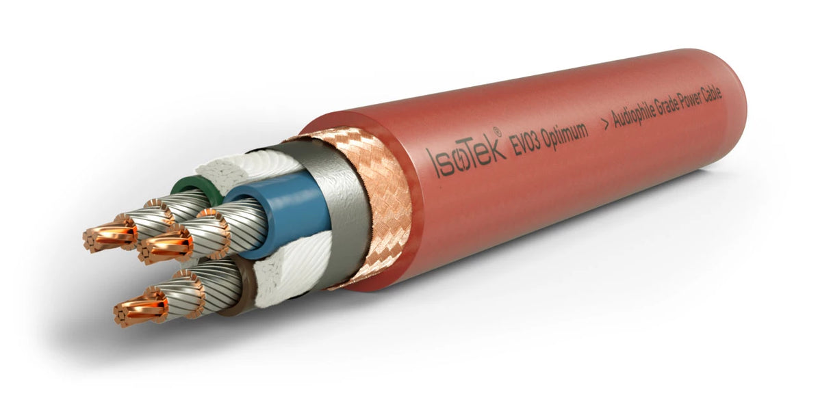 IsoTek EVO3 Optimum cavo di alimentazione in rame OCC 12,5mm 30A