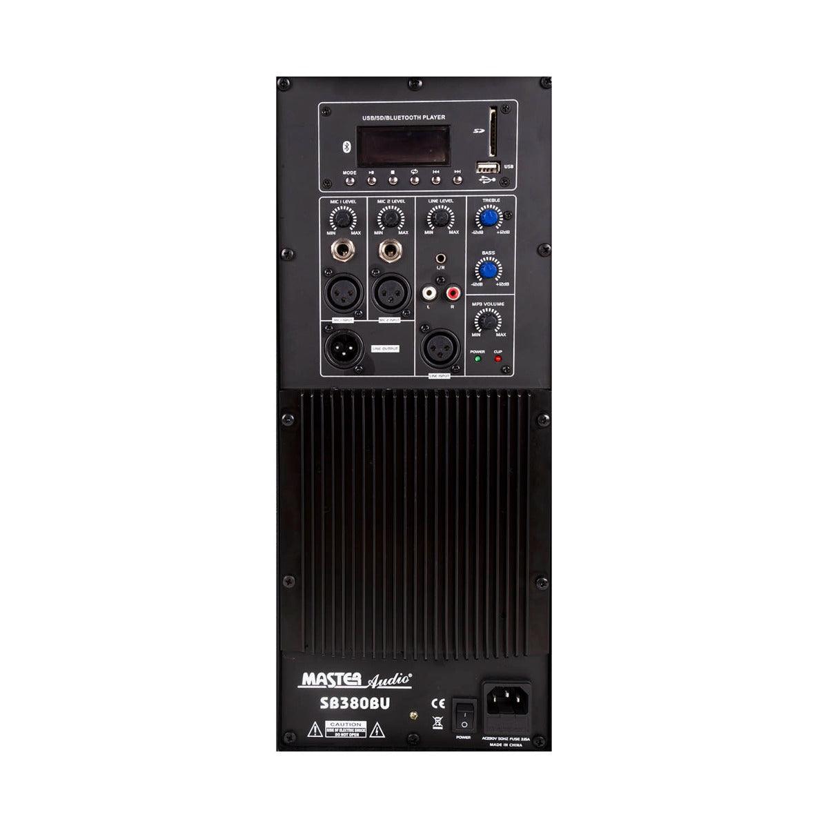 Master Audio SPB38BU modulo bi-amplifcato 300W RMS professionale - TechSoundSystem.com