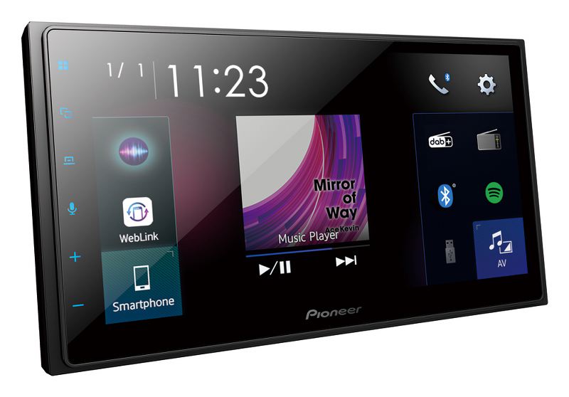 Pioneer SPH-DA250DAB autoradio 2 DIN 6.8" Apple CarPlay, Android Auto, WebLink - TechSoundSystem.com