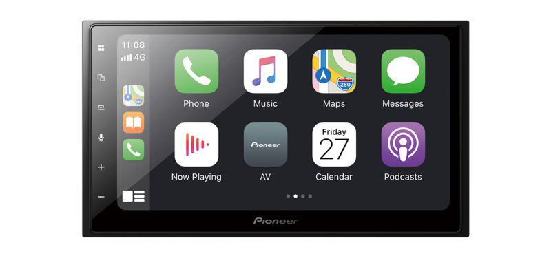 Pioneer SPH-DA250DAB autoradio 2 DIN 6.8" Apple CarPlay, Android Auto, WebLink - TechSoundSystem.com