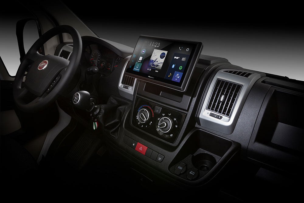 Pioneer SPH-EVO82DAB-DUC autoradio 2 din custom per FIAT DUCATO 8" con radio DAB+ - TechSoundSystem.com