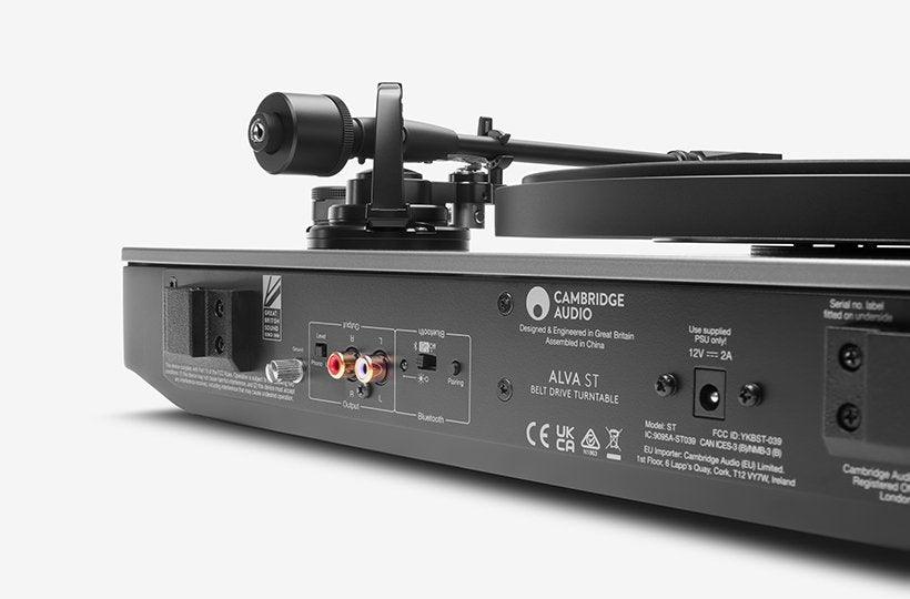 Cambridge Audio ALVA ST giradischi con Bluetooth aptX HD,stadio phono integrato, testina MM - TechSoundSystem.com