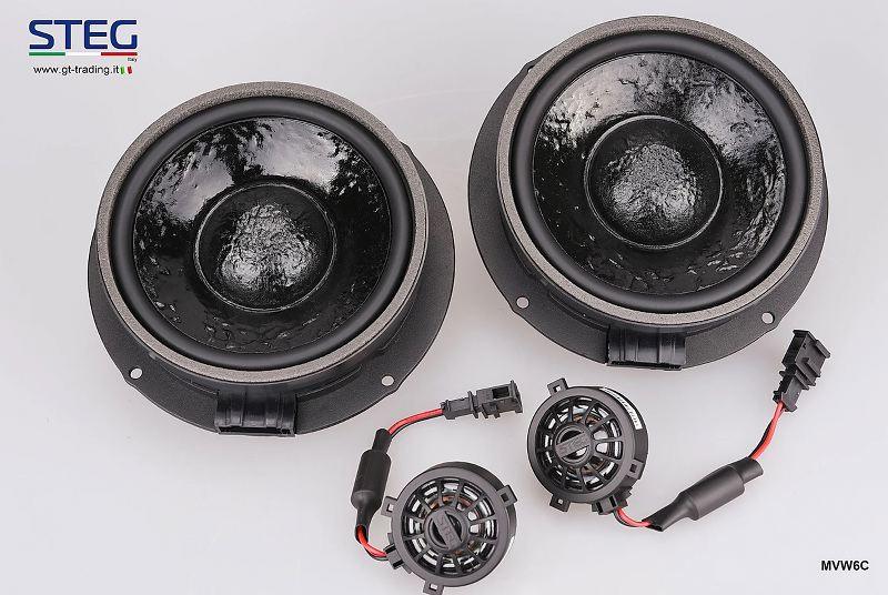 STEG MVW6C kit altoparlanti custom per VW VOLKSWAGEN Made in Italy! - TechSoundSystem.com