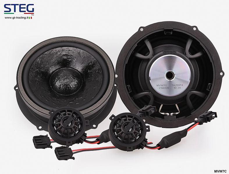 STEG MVW7C kit altoparlanti custom per VW VOLKSWAGEN Made in Italy! - TechSoundSystem.com