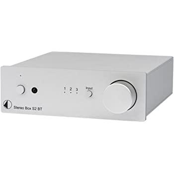 Pro-ject STEREO BOX S2 BT SILVER Amplificatore integrato stereo HI-FI con bluetooth - TechSoundSystem.com