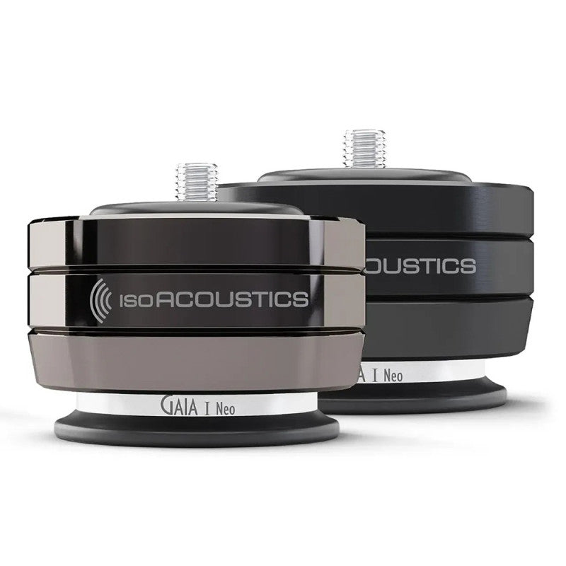 Isoacoustics GAIA I NEO Isolanti acustici per diffusori, Peso ammesso 100 Kg (set da 4 PZ)