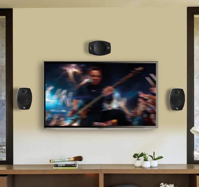 Focal WALL MOUNT SIB EVO coppia supporti a parete compatibili con Sib Evo e Sib Evo Dolby Atmos© - TechSoundSystem.com