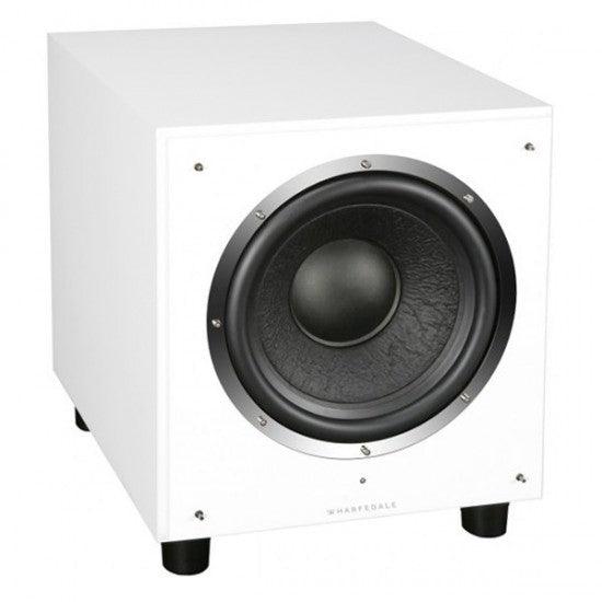 Wharfedale SW12 Subwoofer attivo, bass reflex, woofer da 30 cm, 300W-BIANCO - TechSoundSystem.com