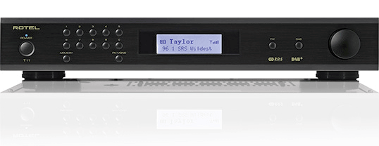 ROTEL T-11 NERO sintonizzatore stereo FM/DAB+ con RDS - TechSoundSystem.com
