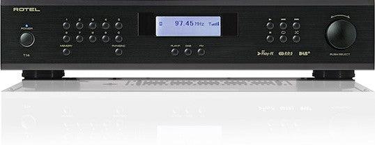 ROTEL T-14 NERO Sintonizzatore Network Audio DAB+/FM stereo con RDS e Internet Radio - TechSoundSystem.com