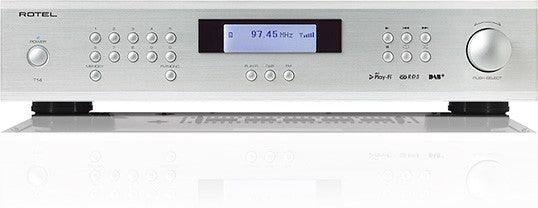 ROTEL T-14 SILVER Sintonizzatore Network Audio DAB+/FM stereo con RDS e Internet Radio - TechSoundSystem.com