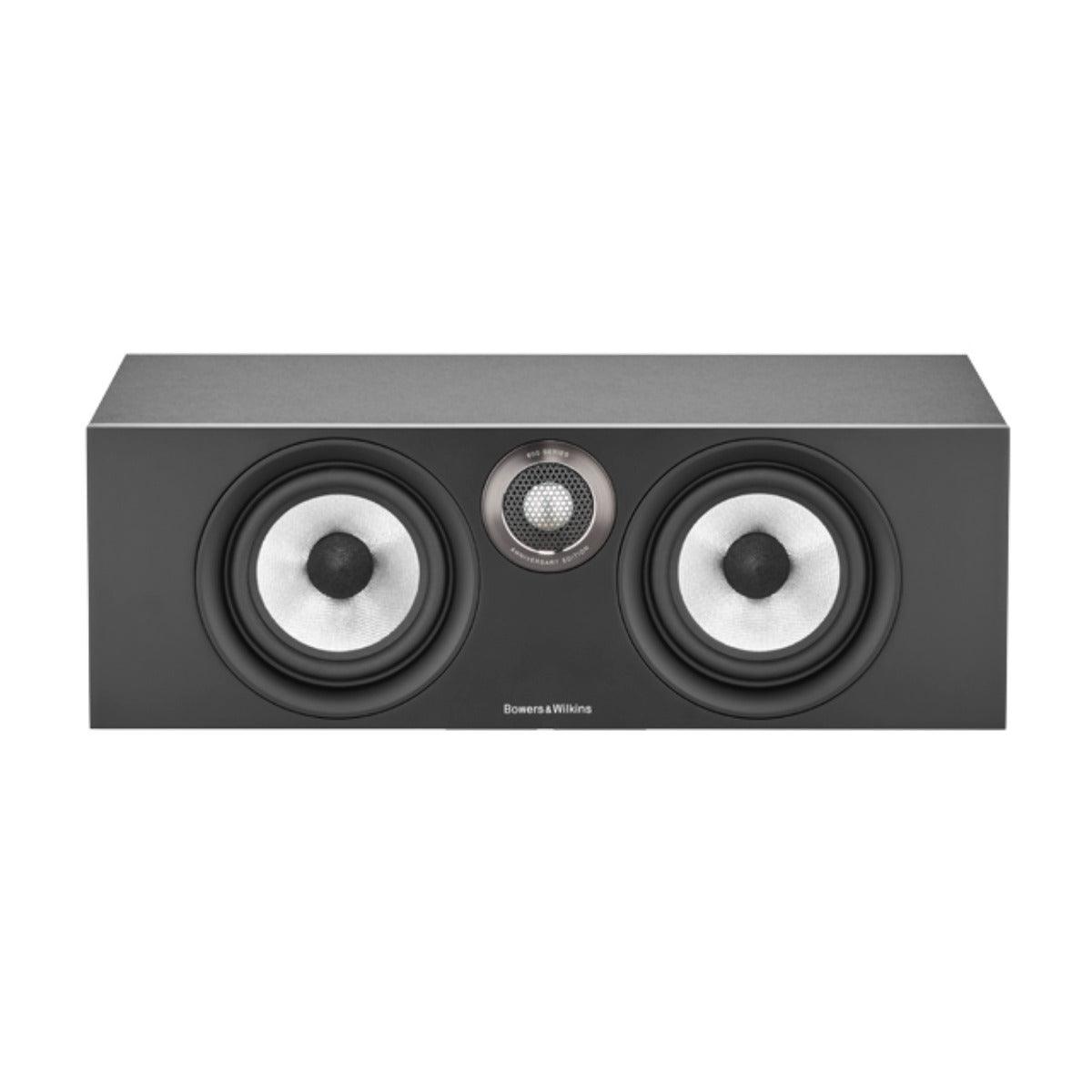 B&W HTM6 S2 ANNIVERSARY EDITION NERO Canale centrale a 2 vie - TechSoundSystem.com