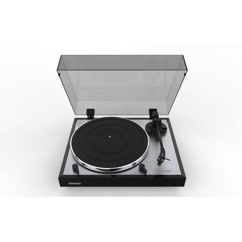 THORENS TD 402 DD high Gloss BLACK Giradischi hifi motore trazione diretta PHONO MM - TechSoundSystem.com