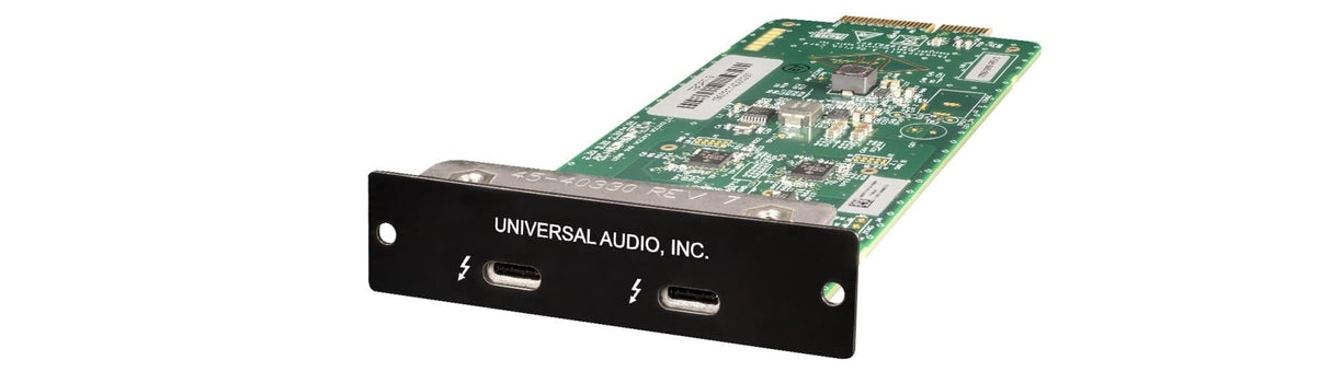 UNIVERSAL AUDIO THUNDERBOLT 3 OPTION CARD (MAC/WIN) - TechSoundSystem.com
