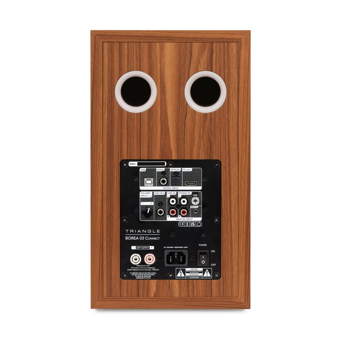 Triangle BR03 CONNECT Coppia diffusori attivi bluetooth da stand 2 vie bass-reflex 2 x 60W - TechSoundSystem.com