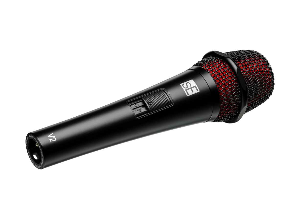 SE ELECTRONICS V2 SWITCH MICROFONO DINAMICO SUPERCARDIOIDE CON CAVO XLR 5 METRI
