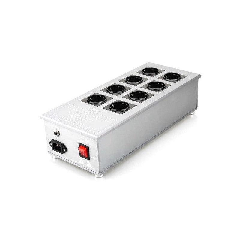 Viborg Audio VE80 Ciabatta hifi filtrata e protetta da 3300W 8 prese SHUKO altissima qualità - TechSoundSystem.com