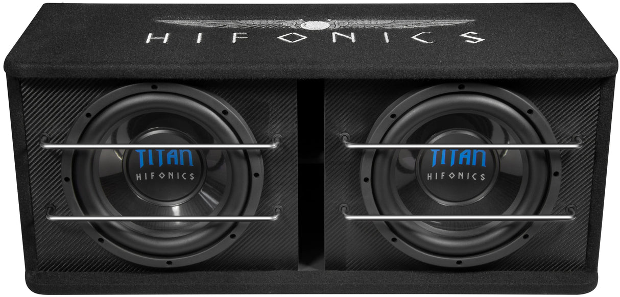 Hifonics TD250R Subwoofer in cassa Bass Reflex doppia da 2 x 250mm 4+4 Ohm 1200W