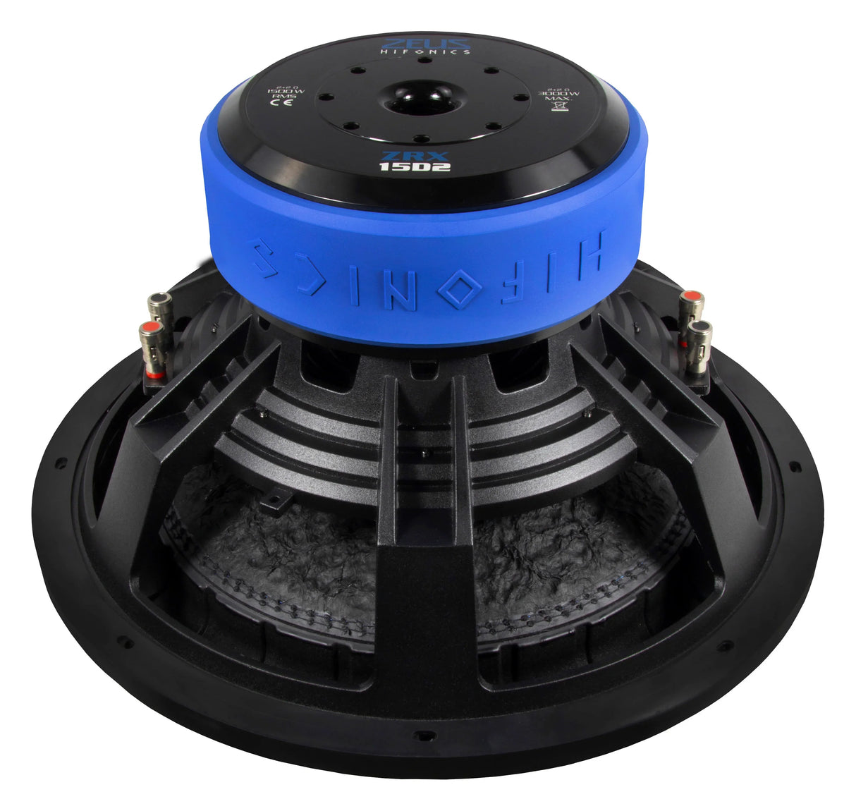 Hifonics ZRX15D2 subwoofer da 38cm 2+2 Ohms 3000W