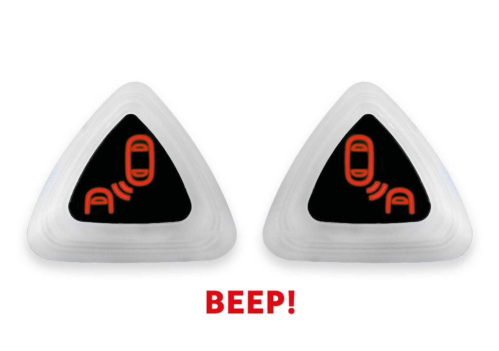 Phonocar VM390 BLIND SPOT DETECTION SYSTEM Rivelatore di angoli ciechi - TechSoundSystem.com