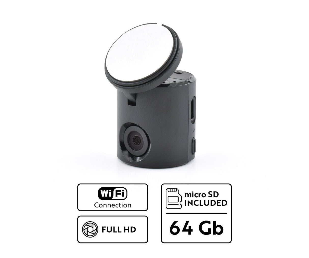 Phonocar VM440 DASHCAM WI-FI con APP 1080p Full HD Super night vision - TechSoundSystem.com