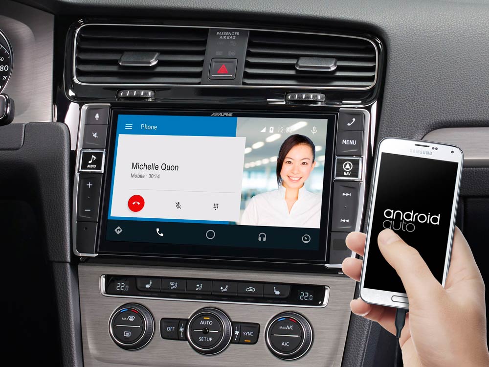 Alpine X903D-G7 autoradio per VW Golf VII con GPS 9 " mappe TomTom, Apple CarPlay e Android Auto - TechSoundSystem.com