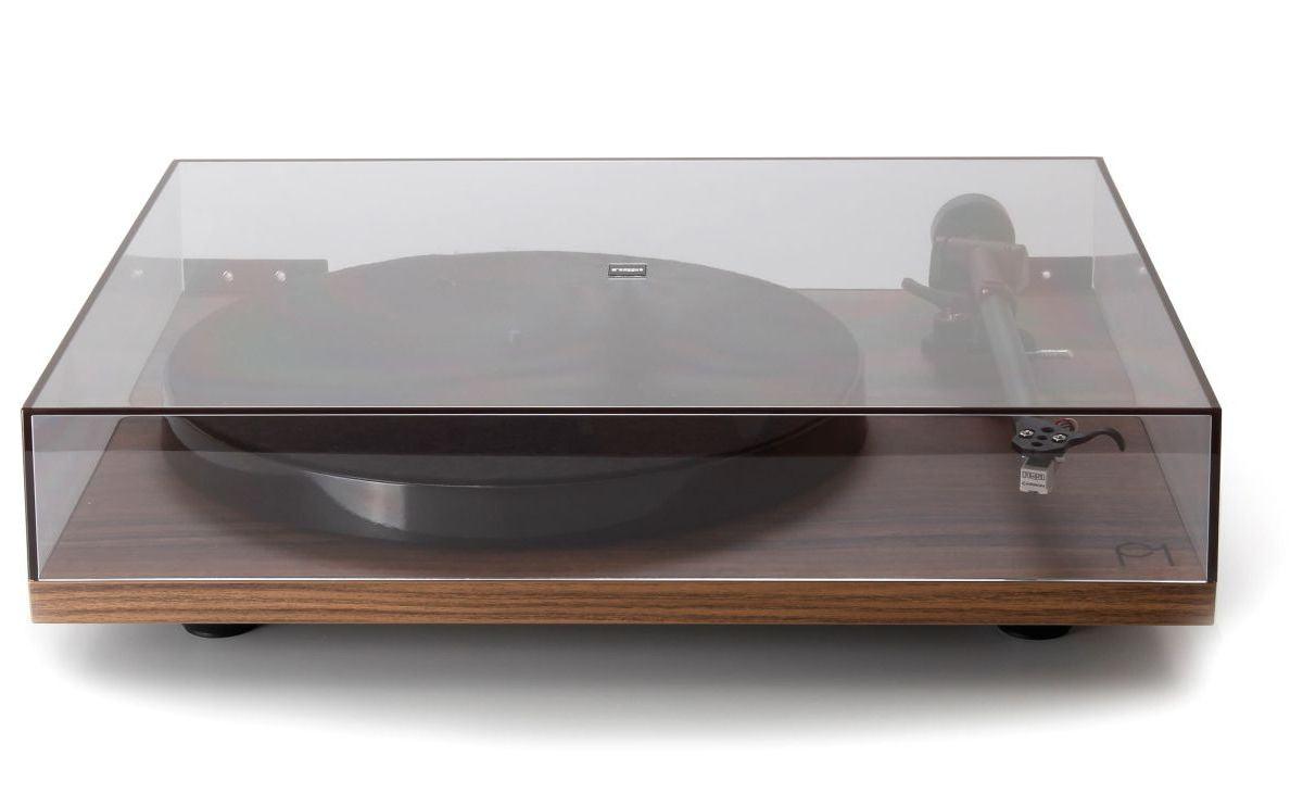 Rega Planar 1 PLUS Walnut Giradischi con stadio PHONO , cinghia EBLT - TechSoundSystem.com