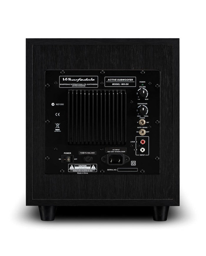 Wharfedale WH-D8 Subwoofer attivo 20cm (8") bass-reflex 150W