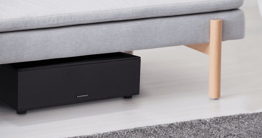 Wharfedale SLIM BASS 8 Subwoofer attivo, bass reflex, woofer da 20cm, 200 W - TechSoundSystem.com