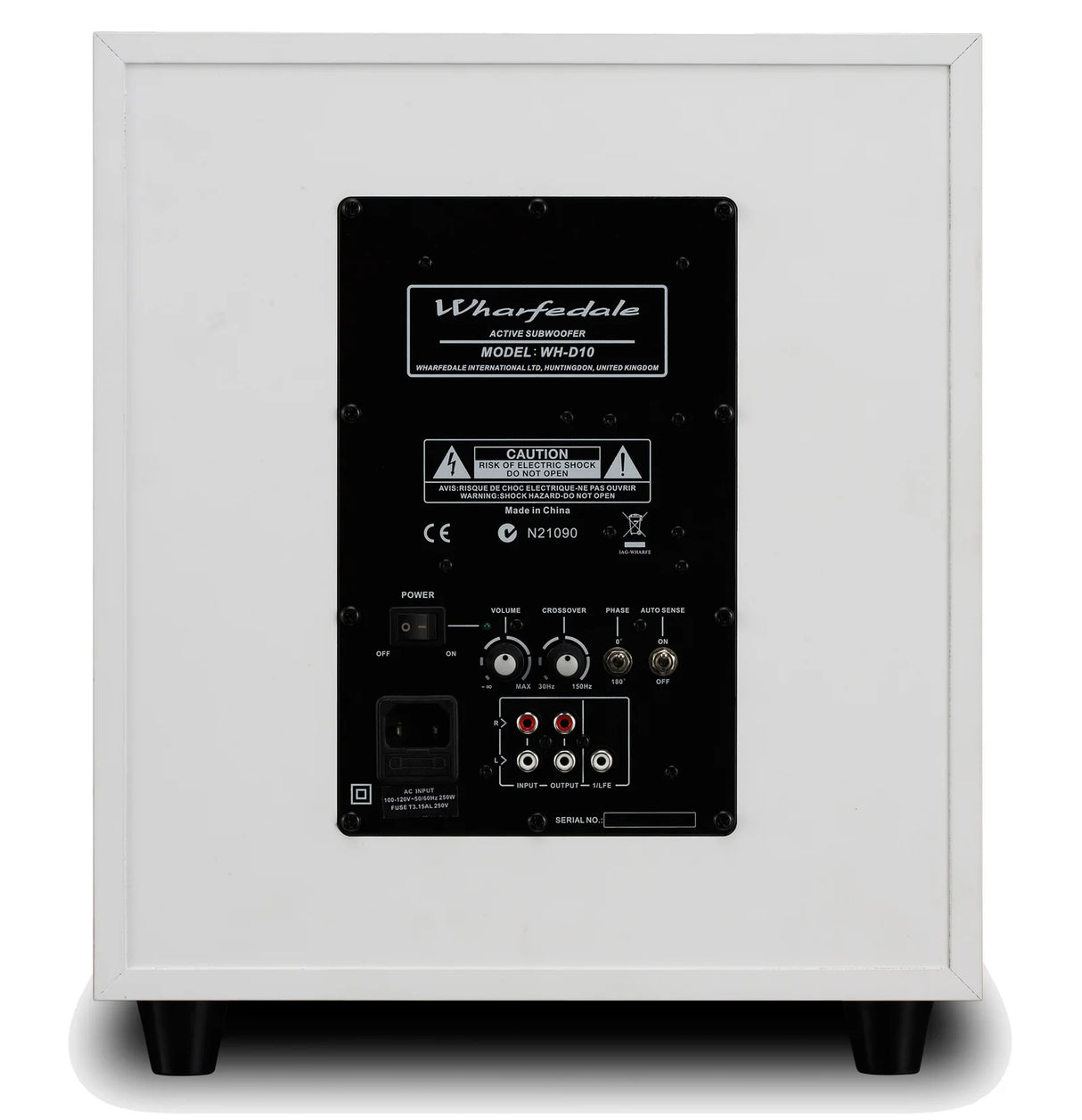 Wharfedale WH-D10 Subwoofer attivo 25cm (10") bass-reflex 200W