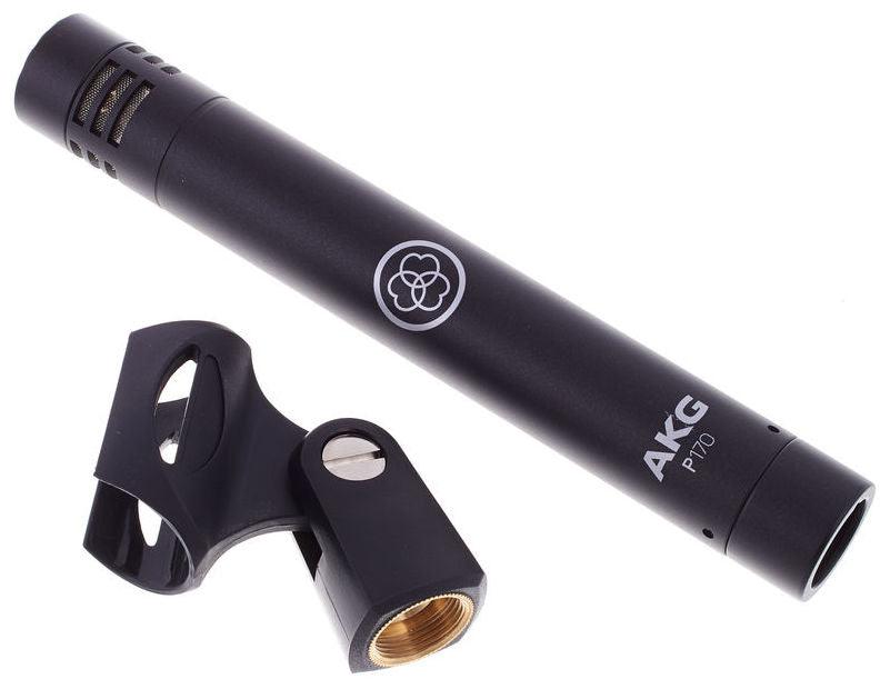 AKG P170 PERCEPTION MICROFONO A CONDENSATORE PICCOLO DIAFRAMMA STRETTO DA STUDIO E LIVE CARDIOIDE - TechSoundSystem.com