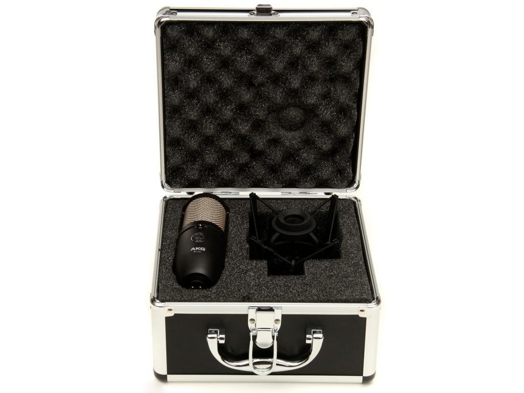 AKG PERCEPTION P-420 MICROFONO A CONDENSATORE LARGO DIAFRAMMA CARDIOIDE OMNIDIREZIONALE FIGURA OTTO - TechSoundSystem.com