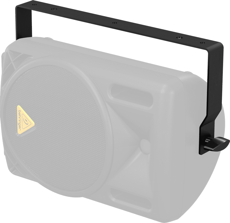 BEHRINGER WB208 WALLMOUNT BLACK STAFFA DA MURO PER MONTAGGIO A PARETE CASSA B208D NERA - TechSoundSystem.com