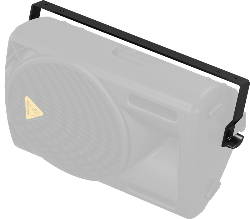 BEHRINGER WB212 WALLMOUNT BLACK STAFFA DA MURO PER MONTAGGIO A PARETE CASSA B212D / B212XL NERA - TechSoundSystem.com