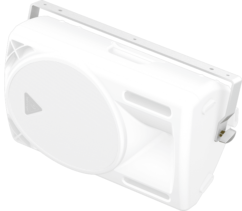 BEHRINGER WB215WH WALLMOUNT BLACK STAFFA DA MURO PER MONTAGGIO A PARETE CASSA B215D-WH / B215XL-WH BIANCA - TechSoundSystem.com