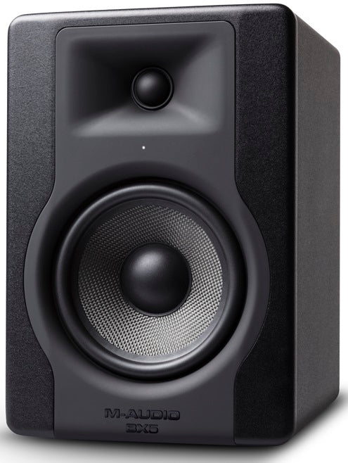M-AUDIO BX5-D3 STUDIO MONITOR NEARFIELD BIAMPLIFICATO 100 WATT CON WOOFER KEVLAR 5" + TWEETER SETA 1" - TechSoundSystem.com