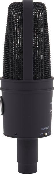 AUDIO-TECHNICA AT4040 MICROFONO STUDIO LARGO DIAFRAMMA CARDIOIDE PER STRUMENTI AD ALTO LIVELLO SPL + SOSPENSIONE ELASTICA E BORSA - TechSoundSystem.com