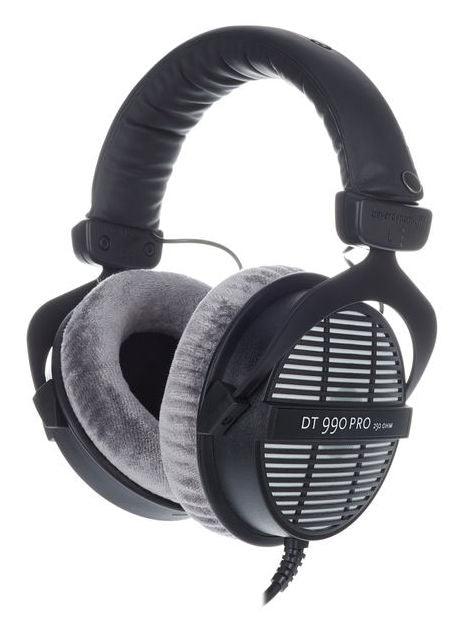 BEYERDYNAMIC DT990 PRO 250 OHM CUFFIA MONITOR CIRCUMAURALE DA STUDIO APERTA EX-DEMO - TechSoundSystem.com
