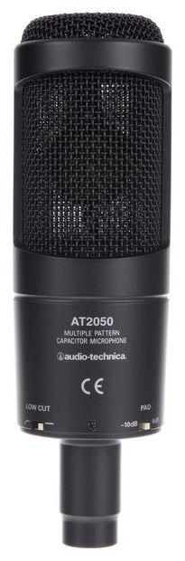 AUDIO TECHNICA AT2050 MICROFONO A CONDENSATORE MULTIPOLARE DA STUDIO - TechSoundSystem.com