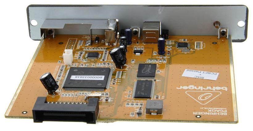 BEHRINGER X-UF INTERFACCIA AUDIO 24 BIT USB 2.0 E FIREWIRE 400 PER MIXER DIGITALE X32 - TechSoundSystem.com