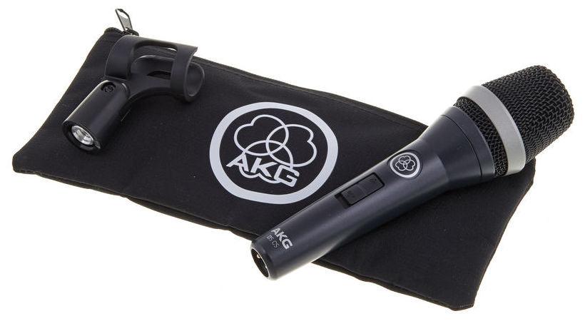 AKG D5 CS MICROFONO DINAMICO CARDIOIDE PER VOCE CON INTERRUTTORE ON OFF - TechSoundSystem.com