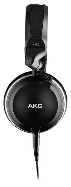 AKG K182 CUFFIA MONITOR CHIUSA PER TASTIERA E BATTERIA ELETTRONICA - TechSoundSystem.com