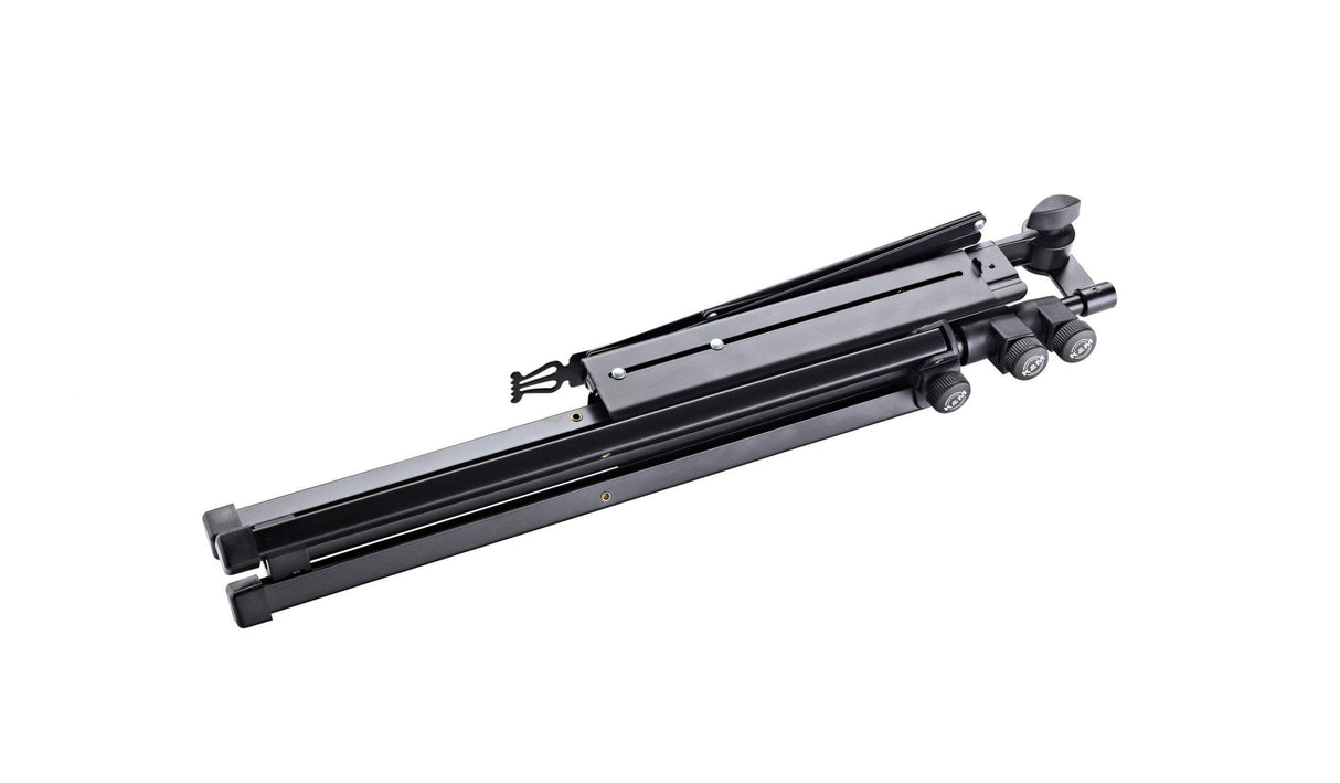 KONIG & MEYER 10062 LEGGIO PROFESSIONALE CON PIANO DI APPOGGIO ESPANDIBILE IN ACCIAIO - TechSoundSystem.com