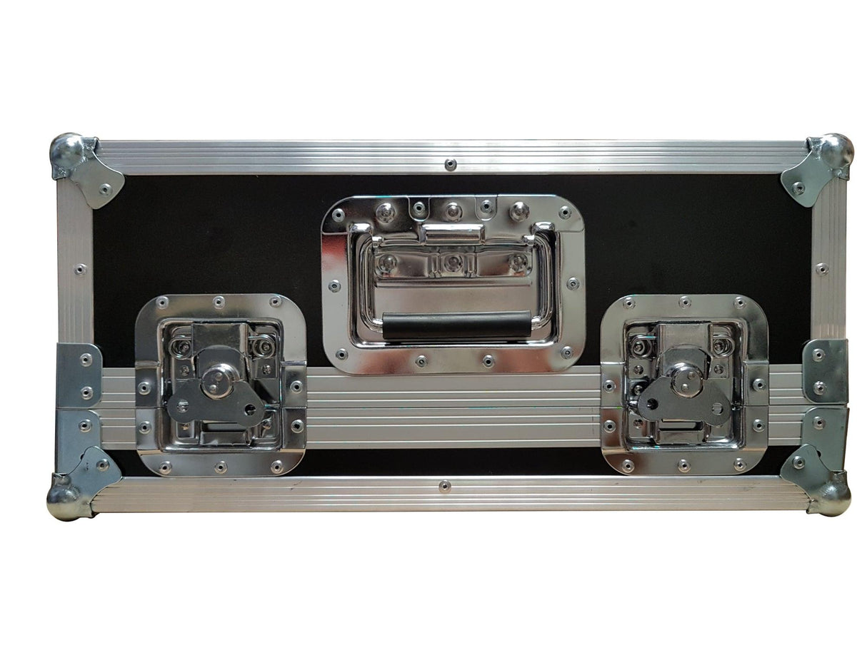 EXTREME QU 16 FLIGHT CASE PROFESSIONALE PER MIXER ALLEN & HEATH QU 16 ALLUMINIO E MULTISTRATO 9 MM CHIUSURA A FARFALLA - TechSoundSystem.com