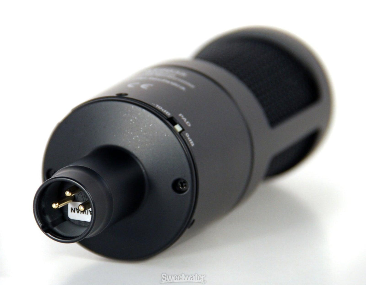 AUDIO TECHNICA AT2035 MICROFONO CARDIOIDE A CONDENSATORE DIAFRAMMA LARGO - TechSoundSystem.com