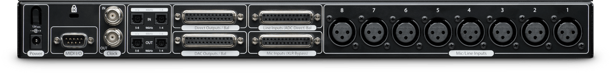 PRESONUS DIGIMAX DP88 CONVERTITORE A/D/A 8 CANALI CON PREAMPLIFICATORI CONTROLLO REMOTO - TechSoundSystem.com