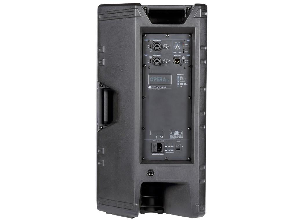DB TECHNOLOGIES OPERA 12 CASSA ATTIVA 2 VIE WOOFER 12" 600 WATT RMS - TechSoundSystem.com