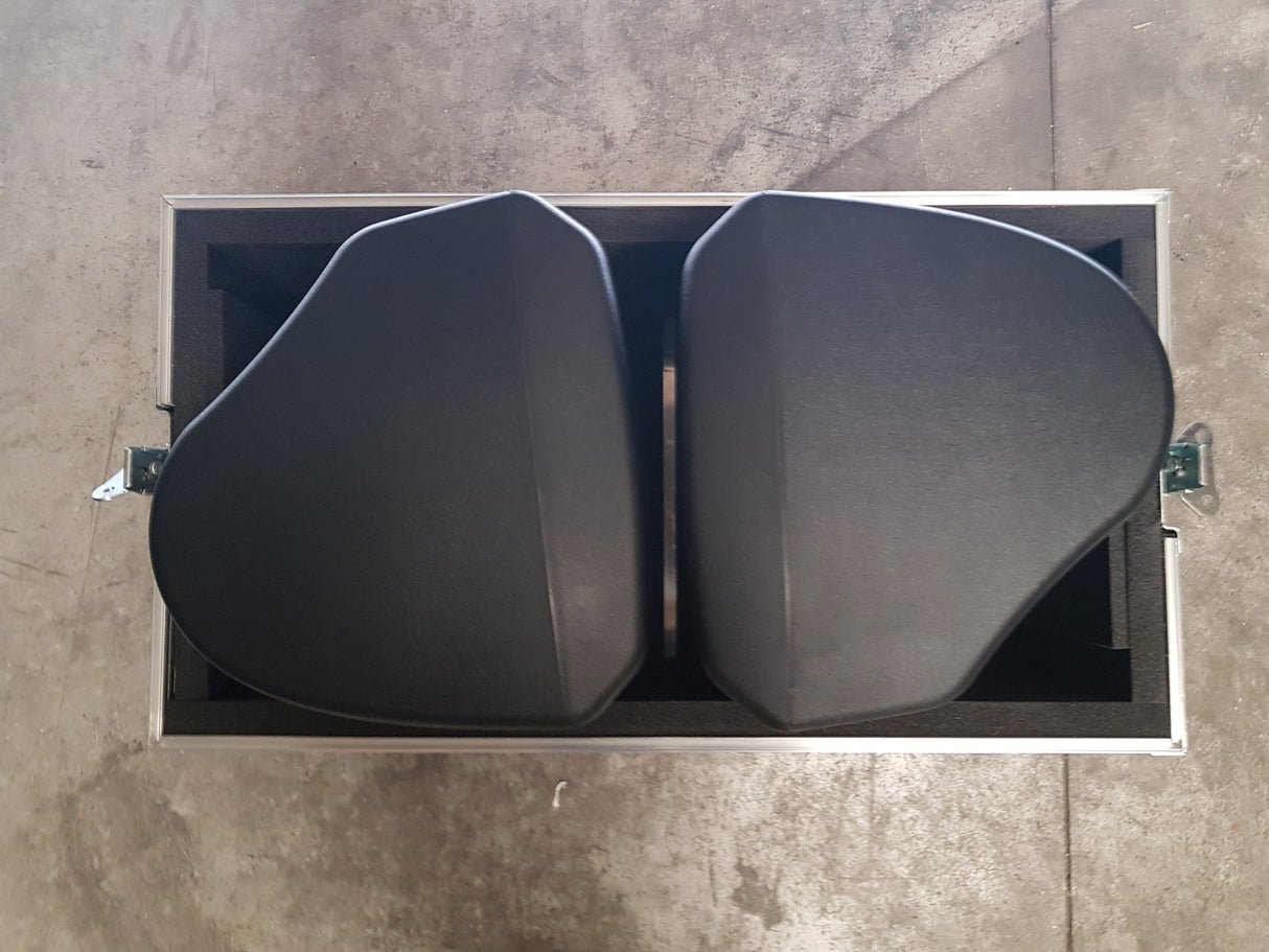 ELECTROVOICE ZXA1 COPPIA CASSE ATTIVE 400W RMS WOOFER 8" + CASE BUNDLE USATE PERFETTO STATO - TechSoundSystem.com